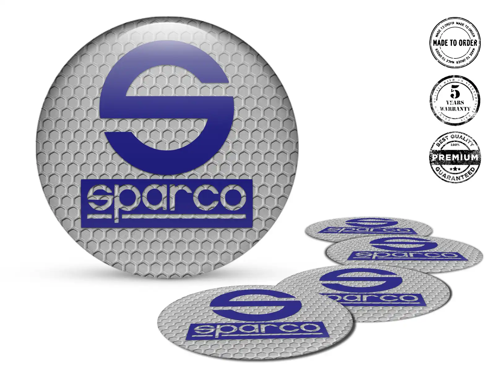 Sparco Silikonsticker Sportlich Temporal Thrust Wave Pro